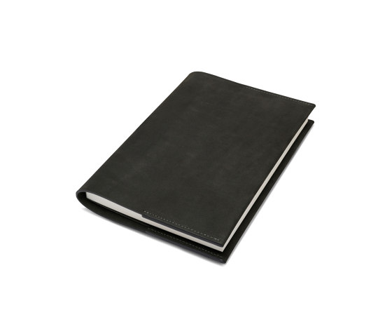 Notebook dark grey nubuck | Notebooks | August Sandgren A/S