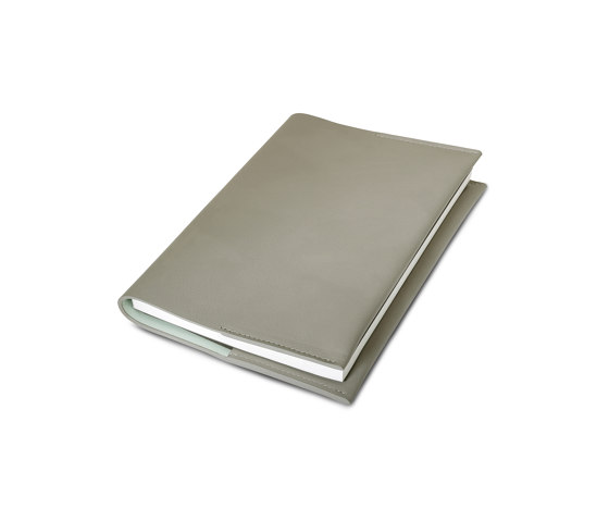 Notebook grey and turquoise leather | Notizbücher | August Sandgren A/S