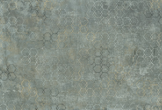 Atelier 47 | Carta da Parati DD116710 Hexagonart2 | Carta parati / tappezzeria | Architects Paper