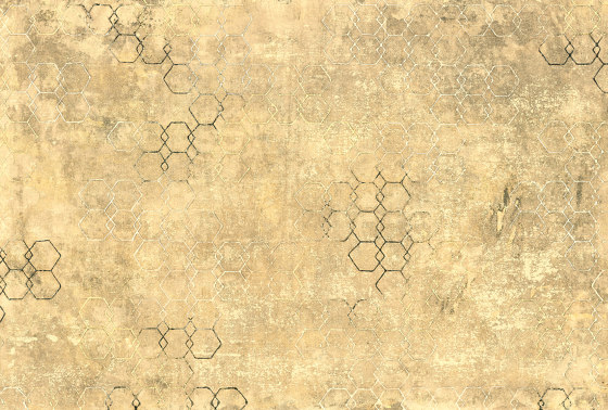 Atelier 47| Tapete | Digitaldruck DD116715 Hexagonart3 | Wandbeläge / Tapeten | Architects Paper