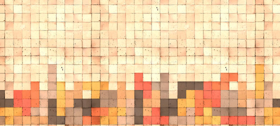Atelier 47 | Carta da Parati DD116980 Mosaictetris2 | Carta parati / tappezzeria | Architects Paper