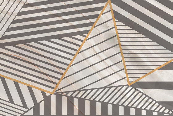 Atelier 47| Tapete | Digitaldruck DD116915 Stripesmarble1 | Wandbeläge / Tapeten | Architects Paper