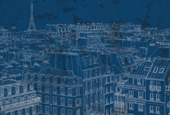 Atelier 47 | Wallpaper DD117350 Viewsofparis1 | Wall coverings / wallpapers | Architects Paper