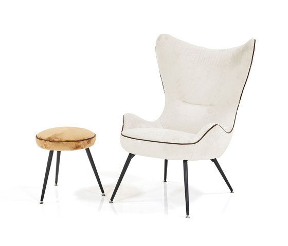 Contessa 1956 Chair & Stool | Fauteuils | Wittmann