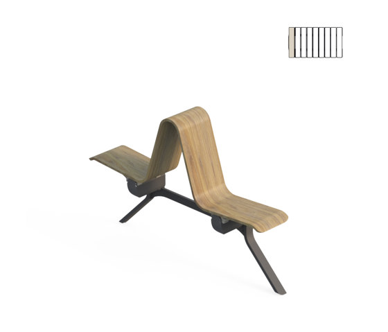 Ascent Double Back Endpiece | Sitzbänke | Green Furniture Concept
