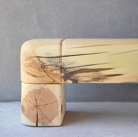Tygo Solid Wood Bench | Bancs | Pfeifer Studio