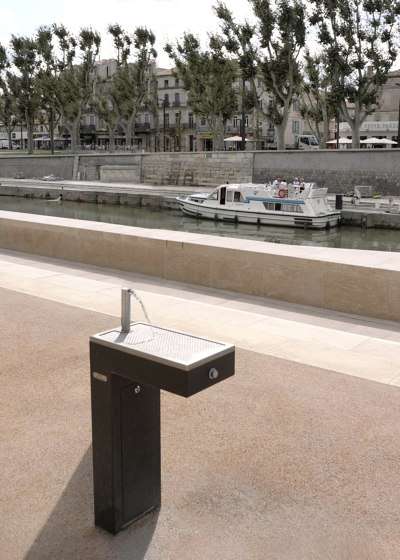Caudal | Fontaine | Fontaines d'eau potable | Urbidermis