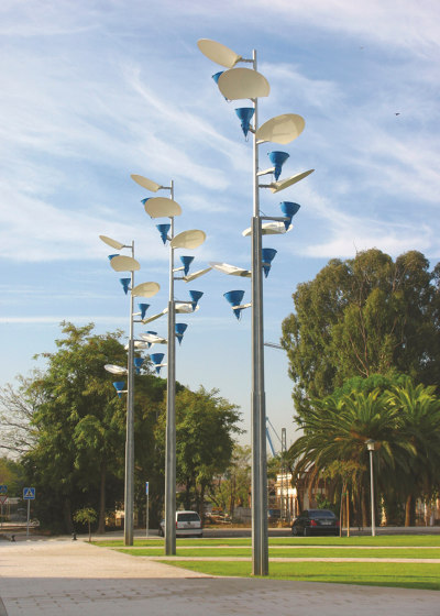 Lampelunas | Éclairage urbain | Éclairage public | Urbidermis
