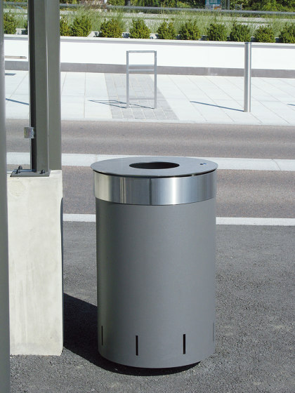Alliage Bin | Abfallbehälter / Papierkörbe | Univers et Cité - Mobilier urbain