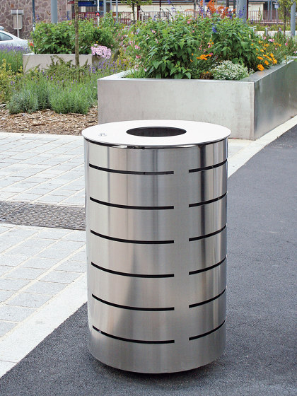 Amandine Bin | Abfallbehälter / Papierkörbe | Univers et Cité - Mobilier urbain