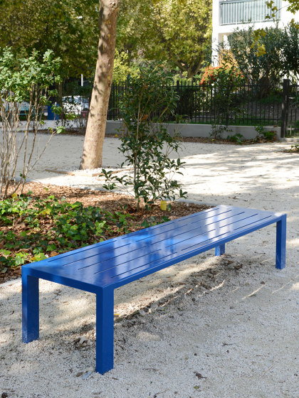 Cléa Full-Steel Bench seat | Benches | Univers et Cité - Mobilier urbain