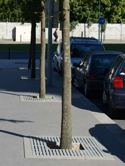 Synergie Tree Grates | Griglie alberi | Univers et Cité - Mobilier urbain