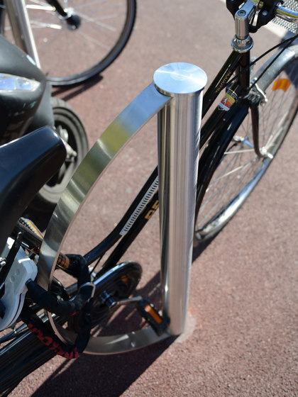 Appui-vélo Vision | Range-vélos | Univers et Cité - Mobilier urbain