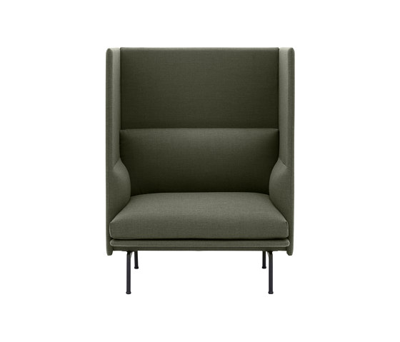 Outline Highback 1-Seater | Poltrone | Muuto