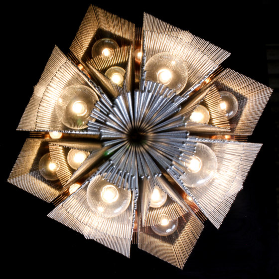 Artpieces & Installations Geometric Mandala V2 | Lampade plafoniere | Willowlamp
