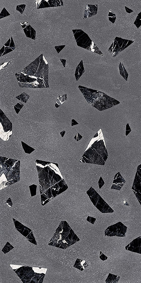 Medley Dark Grey Rock | Ceramic panels | EMILGROUP