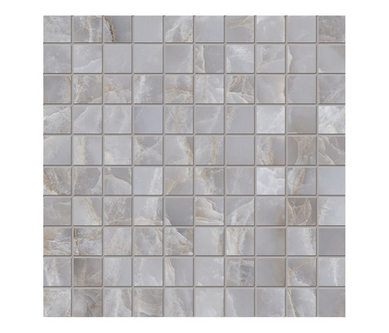 Tele di Marmo Reloaded Mosaico ONICE KLIMT 3X3 | Ceramic mosaics | EMILGROUP