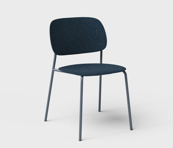Hale PET Felt Stack Chair | Chaises | De Vorm