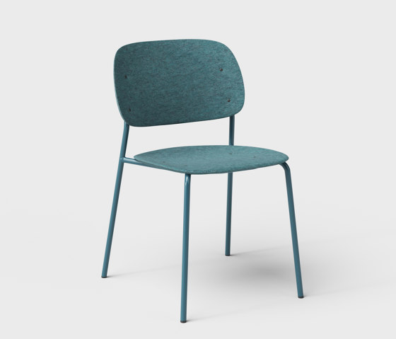 Hale PET Felt Stack Chair | Sillas | De Vorm