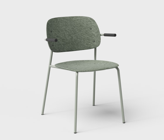Hale PET Felt Stack Chair Armrests | Stühle | De Vorm