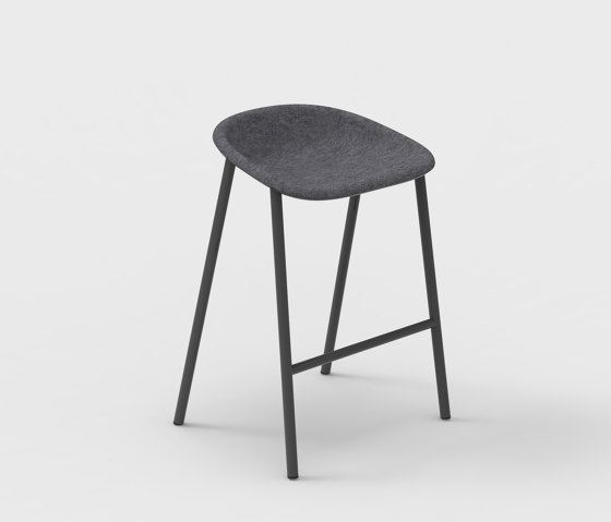 LJ 4 PET Felt Counter Stool | Counter stools | De Vorm