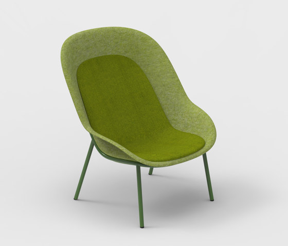 Nook PET Felt Lounge Chair | Fauteuils | De Vorm