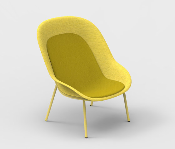 Nook PET Felt Lounge Chair | Armchairs | De Vorm