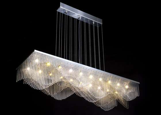 Streamwave - 1200mm - Suspended | Suspended lights | Willowlamp