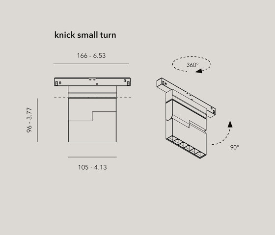 °knick small turn | Sistemi illuminazione | Eden Design