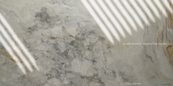 Thin slate LB 1000 Blanco | Piallacci pareti | StoneslikeStones
