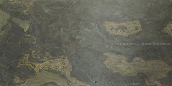 Thin slate LB 1100 California Gold | Piallacci pareti | StoneslikeStones