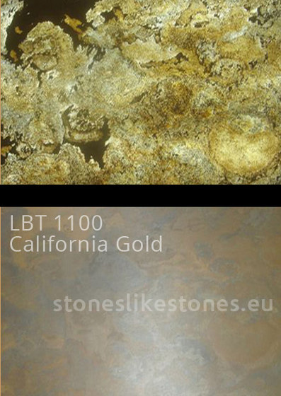 Thin slate LBT 1100 California Gold | Piallacci pareti | StoneslikeStones