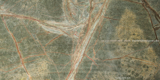 Dünnschiefer LM 5100 Rainforest Green | Wand Furniere | StoneslikeStones