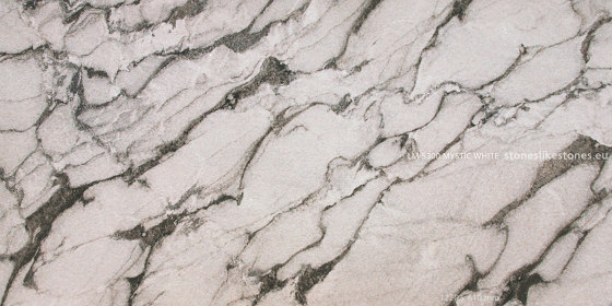 Thin slate LM 5300 Mystic White | Piallacci pareti | StoneslikeStones