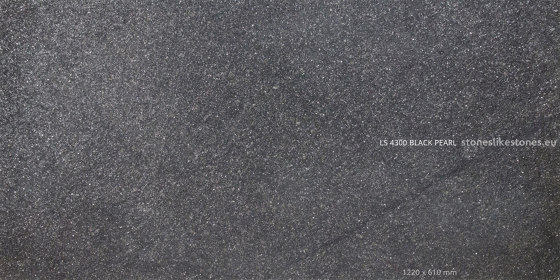 Thin slate LS 4300 Black Pearl | Piallacci pareti | StoneslikeStones