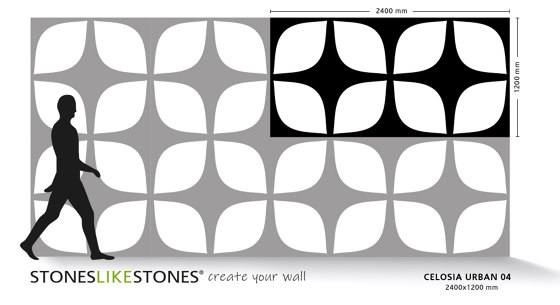 Celosias URBAN 04 | Pannelli composto | StoneslikeStones