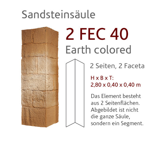 MSD 2-FEC-40 stone column | Chapas | StoneslikeStones