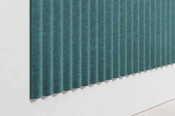 Mute Flow PET Felt Acoustic Panel | Sistemas fonoabsorbentes de pared | De Vorm
