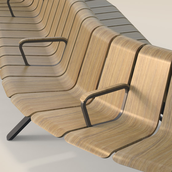 Ascent Armrest | Modulare Sitzelemente | Green Furniture Concept