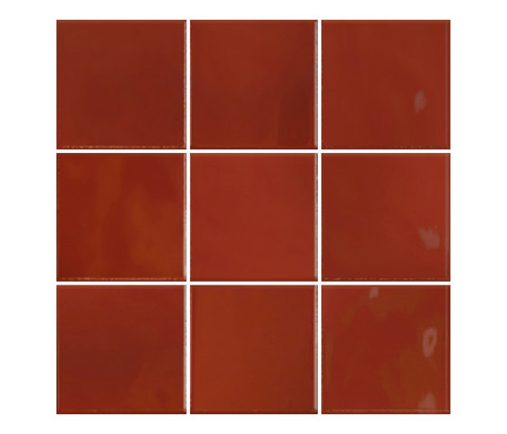 Retromix 10x10 Retromix Tile Lava Red Glossy | Ceramic tiles | VitrA Bathrooms