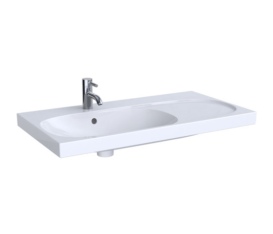 Acanto | washbasin with shelf surface | Lavabi | Geberit