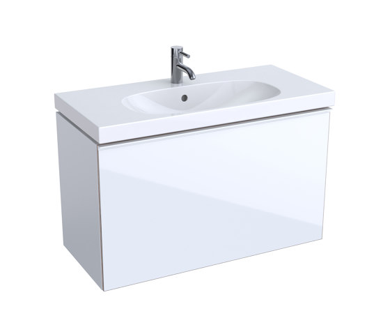 Acanto | washbasin cabinet white | Mobili lavabo | Geberit