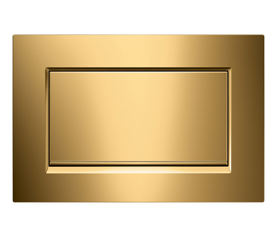 Actuator plates | Sigma30 stop-and-go flush gold-plated | Rubinetteria WC | Geberit