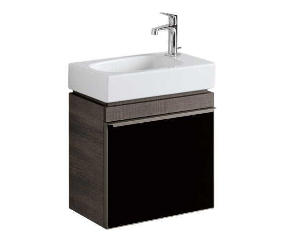 Citterio | cabinet for handrinse basin black | Meubles sous-lavabo | Geberit