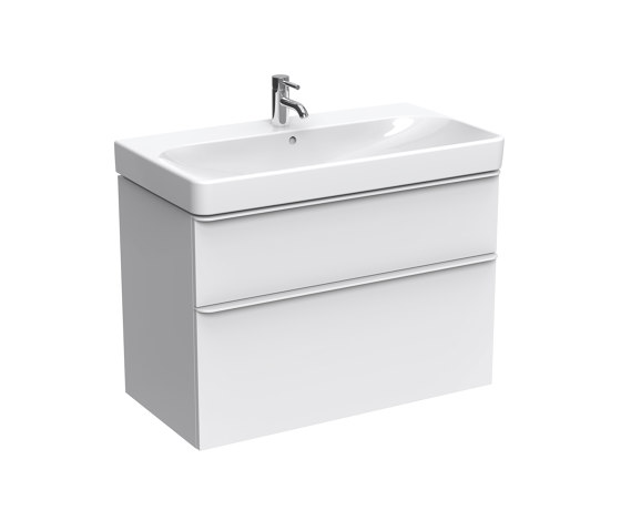 Smyle | washbasin cabinet white | Vanity units | Geberit