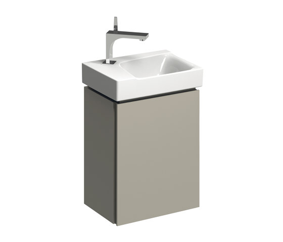 Xeno² | cabinet for handrinse basin greige | Mobili lavabo | Geberit