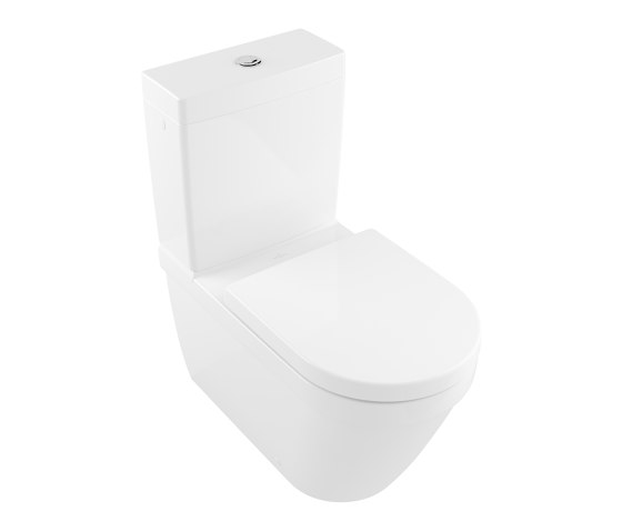 Architectura Washdown WC for close-coupled WC-suite rimless | WC | Villeroy & Boch