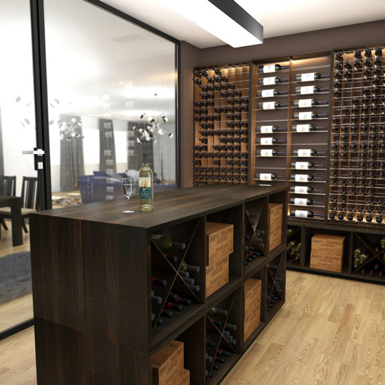 Residential wine room | Cabinets | ESIGO
