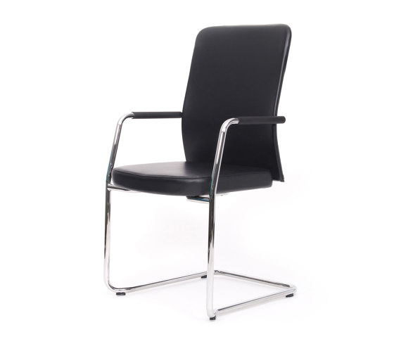 agilis matrix FA | Cantilever with integrated armrests | medium high with extension | Chaises | lento