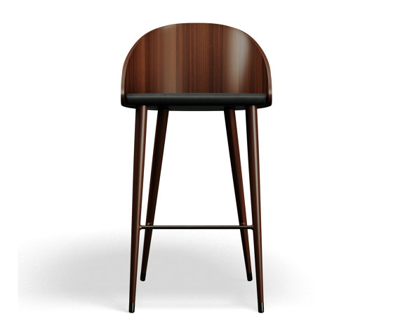 ME Bar Chair - Walnut/Black | Taburetes de bar | Askman Design